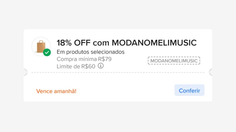 NOVA CARTINHA EM MODA NO ML
