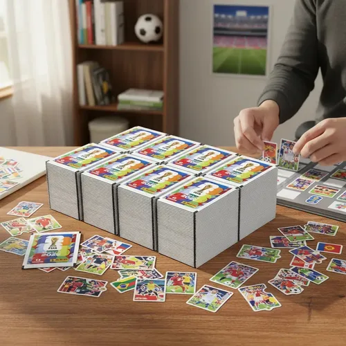 Kit com 100 Envelopes para o Álbum Oficial Copa do Mundo 2026