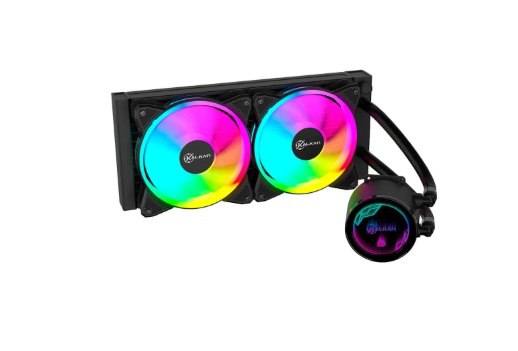 Water Cooler Kalkan Iota V2 240 Rgb 240mm, Preto