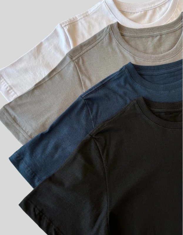 Camiseta Básica Masculina Algodão Qualidade Premium