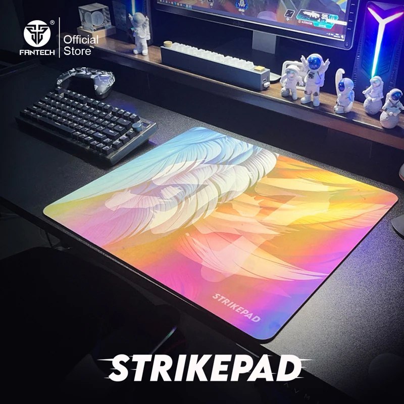 Mousepad FANTECH-Strikepad MST901, Impermeável, sem costura, speed mouse pad