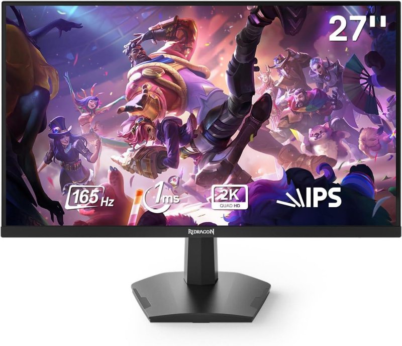 Monitor Gamer Redragon Opal II 27" Quad HD IPS 180Hz