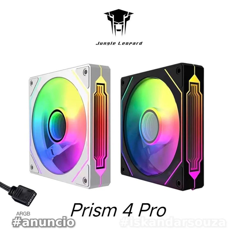 Kit Fan Jungle Leopard Prism 4Pro 5v aRGB Prism 4 Pro