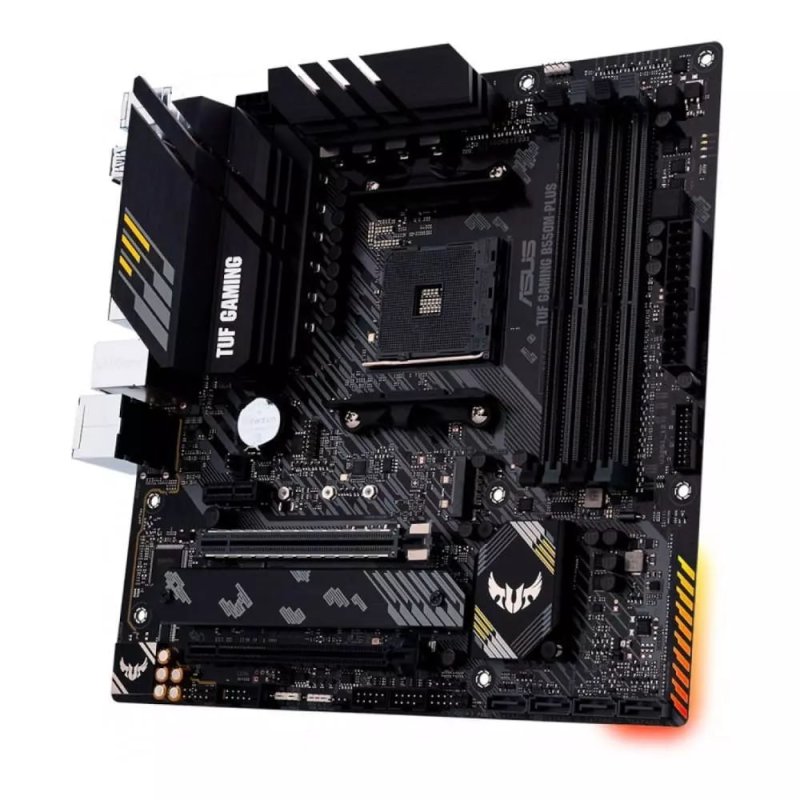 Placa-mãe Asus AMD AM4 B550M-Plus TUF Gaming 4xDDR4 mATX 90MB14A0-C1BAY0