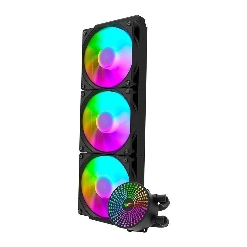 Water Cooler Aigo Darkflash DC360 Radiant, ARGB, 360mm, Preto, DC360BK