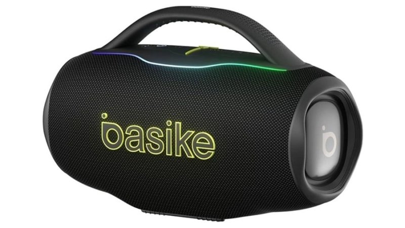 Astgn X Basike Caixa De Som Sem Fio Boombox 100W 10000mAh Ipx6 RGB Hifi TWS