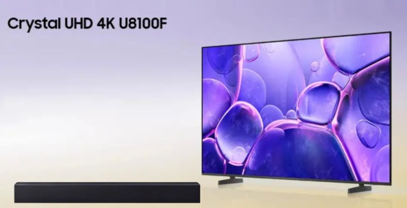Samsung Smart TV 50” Crystal UHD 4K + Soundbar HW-B400F/ZD