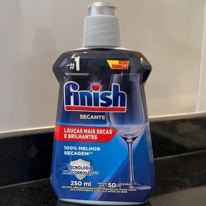 Finish Secante para Lava Louças e Abrilhantador 250ml