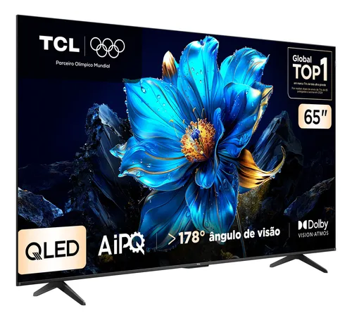 Smart TV TCL 65 Polegadas QLED 4K