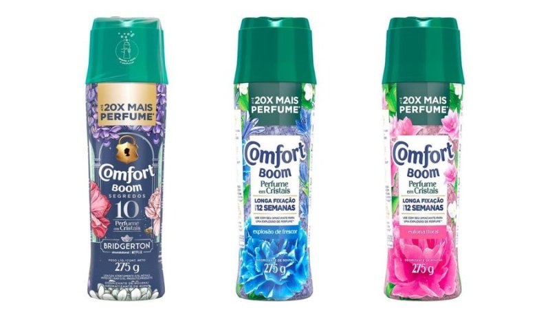 Comfort Boom Perfume em Cristais 275g + Frete Grátis