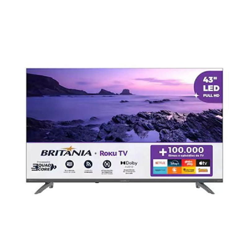 Smart Tv 43" Britânia
