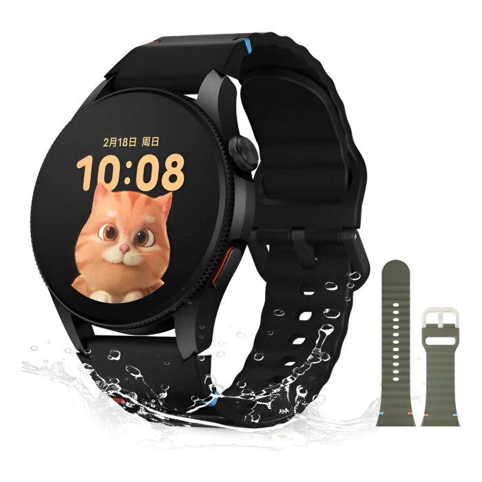 Smartwatch Aurafit G12: GPS e Tela AMOLED para Treinos