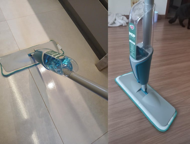 MOP Spray Rodo Esfregão com Reservatório