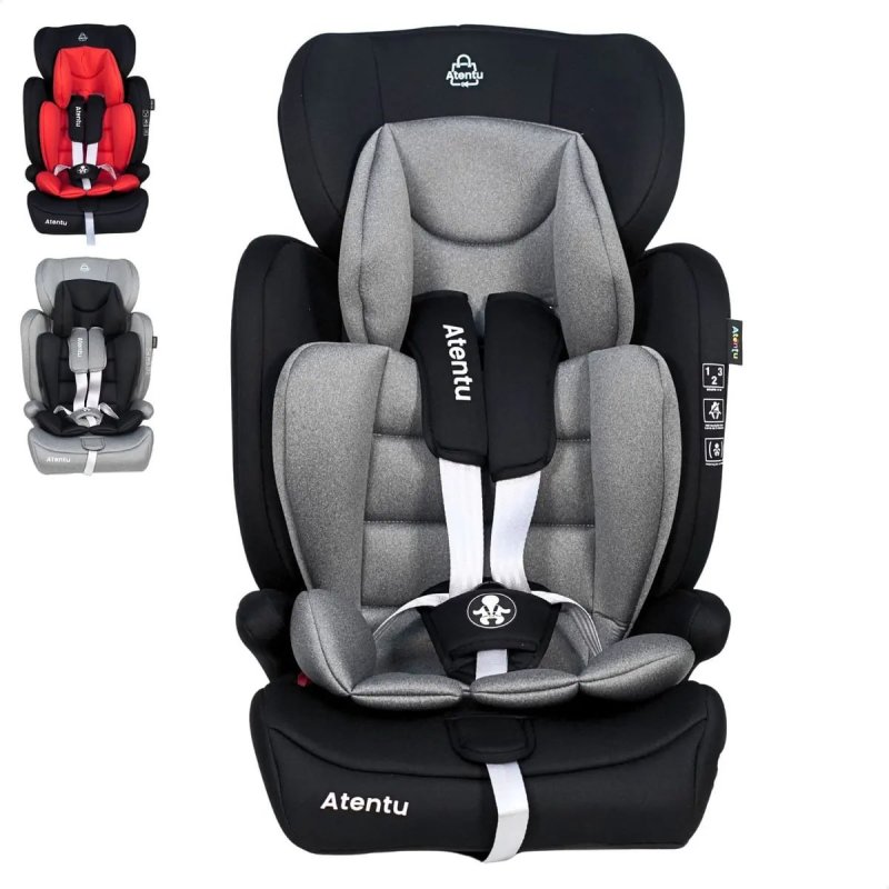 Cadeirinha Infantil Para Carro 9-36kg - Segurança Reforçada - Preto