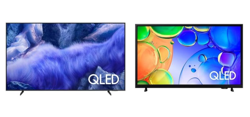 Vision AI TV 65" QLED Ultra 4K QEF1 + Smart TV 43" QLED Full HD