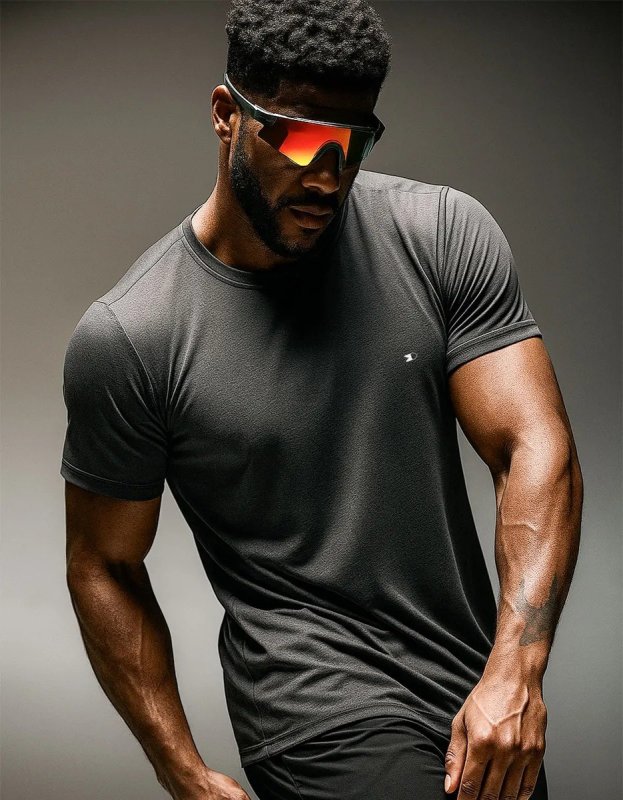 Kit 4 Camiseta Dry-fit Sandrini Masculina Academia Caminhada