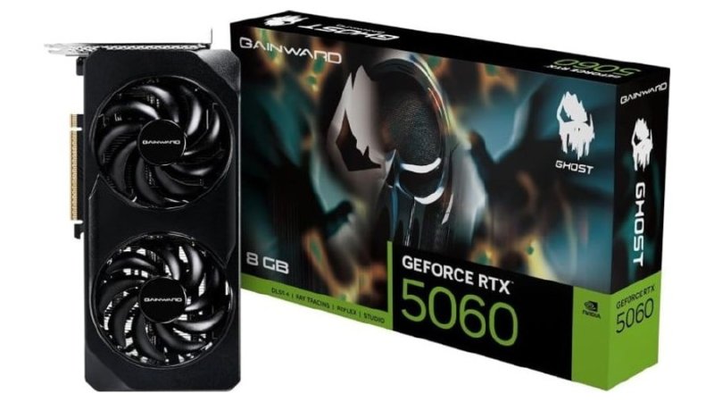 Placa de Vídeo RTX 5060 Ghost 8GB GDDR7