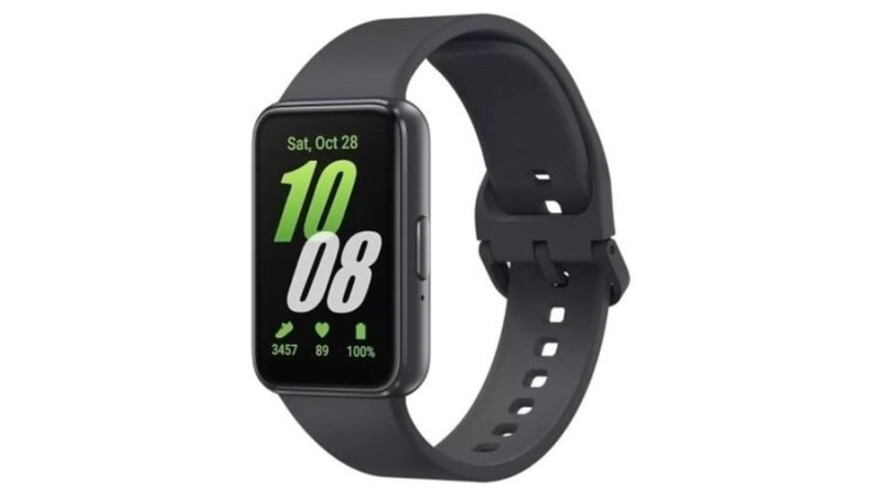 Smartwatch Samsung Galaxy FIT3 SM-R390 Display 1.6" Grafite