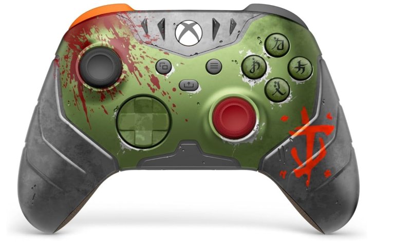 Controle Sem fio Xbox Edição especial Doom The Dark Ages