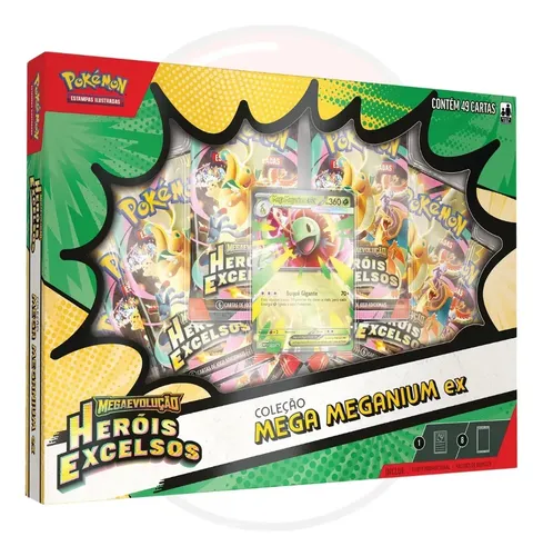 Pokémon TCG - Coleção Mega Meganium EX