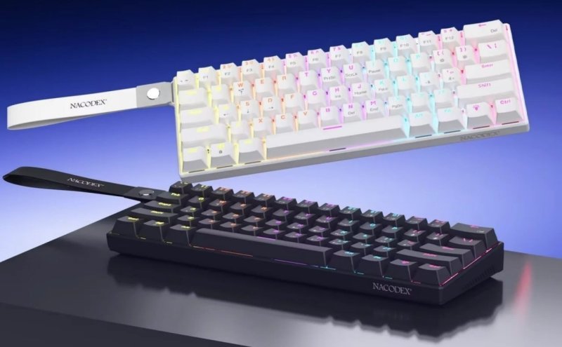 Teclado Mecanico Ajazz X Nacodex NK61, Switch Red