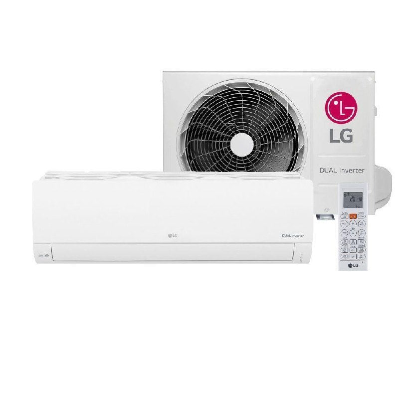 Ar-Condicionado LG DUAL Inverter Compact +AI 12.000 BTU Frio 220V