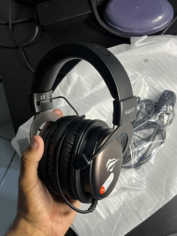 Fone De Ouvido Gamer Headset Havit H2015D Pc/Xbox/Ps4/Ps5 + Frete Grátis