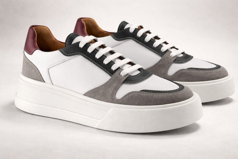 Tênis Masculino Couro Legítimo Premium Forrado Solado Leve (38 a 44)