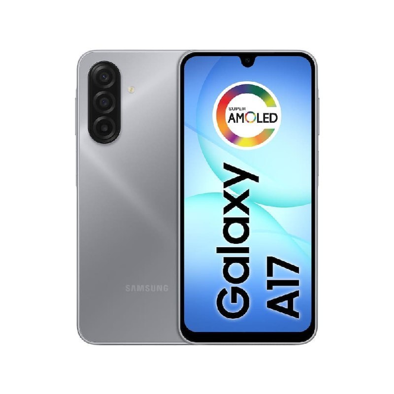 Celular Samsung Galaxy A17, 256GB, 8GB, 50MP Tela 6.7", IP54 - Preto