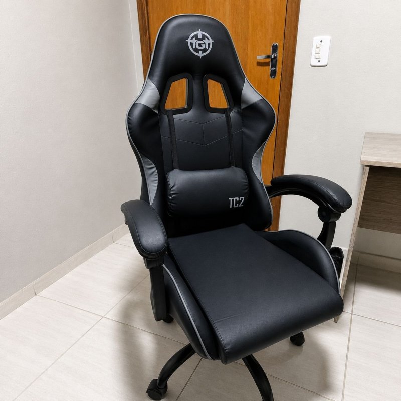 Cadeira Gamer Tgt Heron Tc2, Preto, Tgt-hrtc-bl03 + Frete Grátis