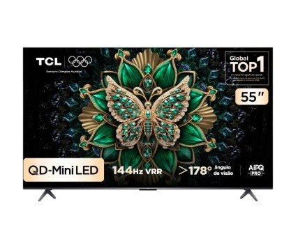 Smart TV TCL C6K de 55" QLED Mini LED 4K