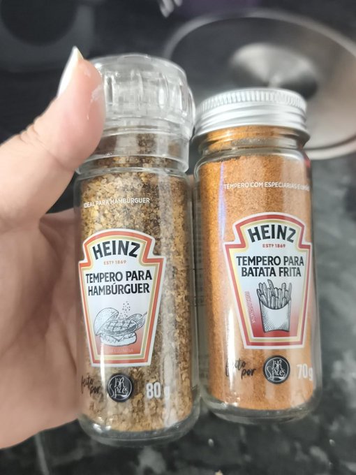 Heinz Kit Temperos para Hambúrguer e Batata 150g