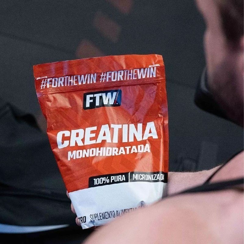 Creatina 100% Pura Refil 500g FTW