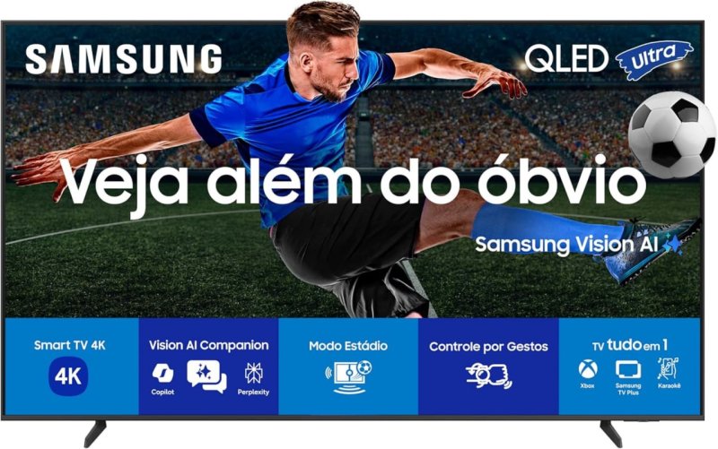 Samsung Vision AI TV 65" QLED ULTRA 4K QEF1