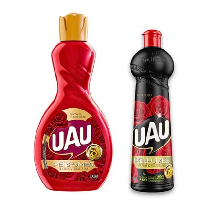 Kit Rosas e Sedução — Limpador 500ml + Multiuso