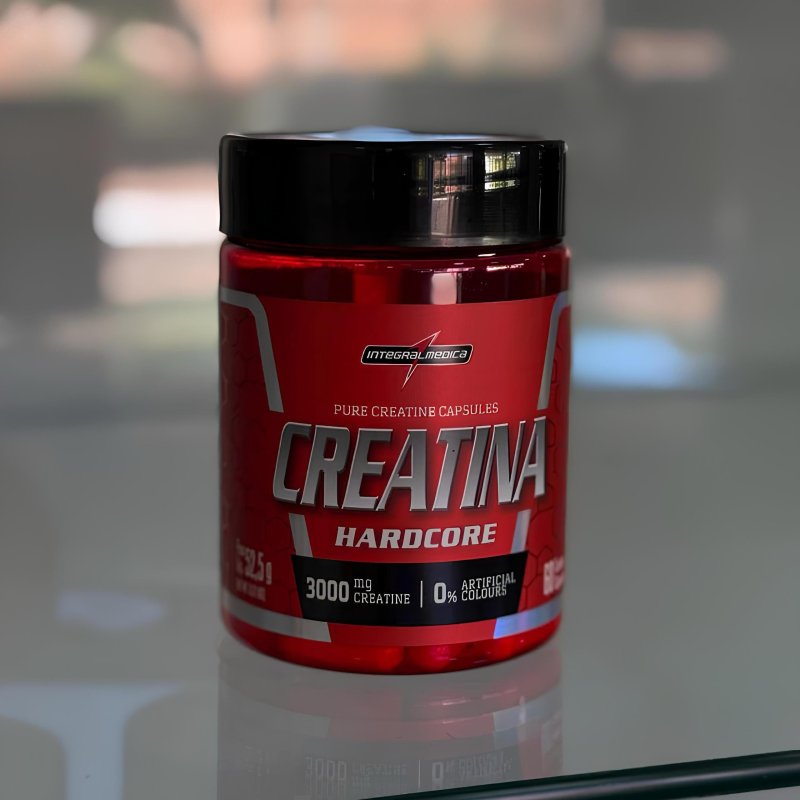 Creatina 100% Pura 60 Cápsulas Integralmédica Sem Sabor