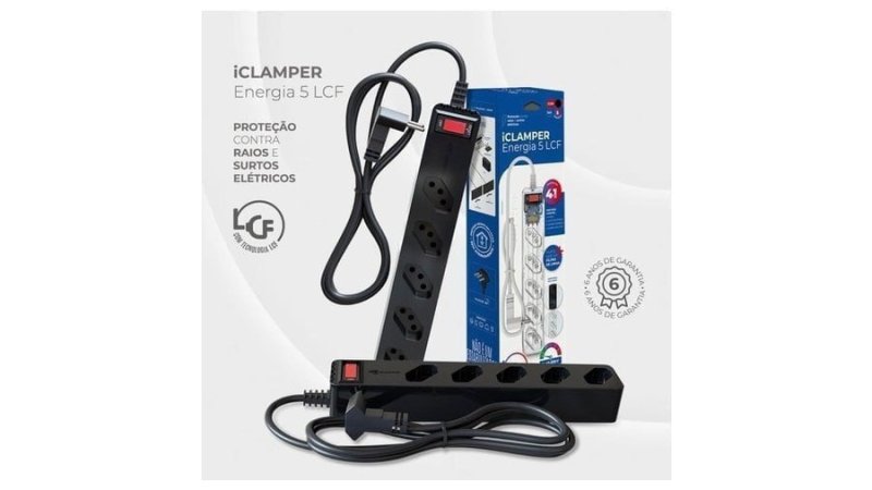 Filtro de Linha DPS iClamper Energia 5