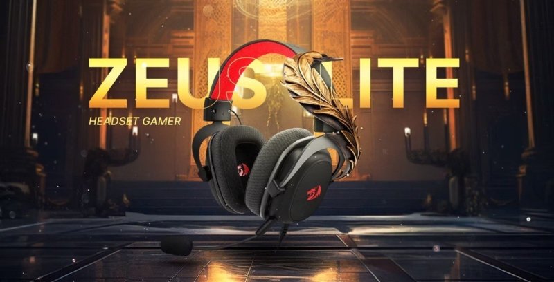 Headset Gamer Redragon Zeus Lite Preto P3 H510-LT