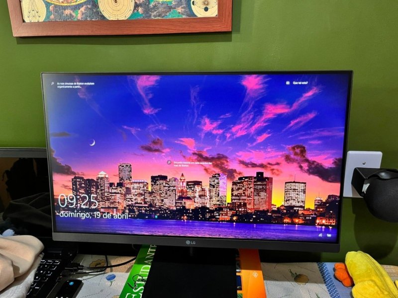 Monitor PC Gamer LG 24MS500 24” IPS 100Hz Full HD HDMI 2x + Frete Grátis