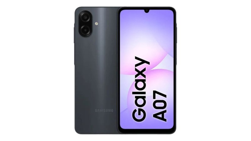 Celular Samsung Galaxy A07 256gb, 8gb, Câmera 50mp, Tela 6.7, Proteção Ip54, Processador 6nm