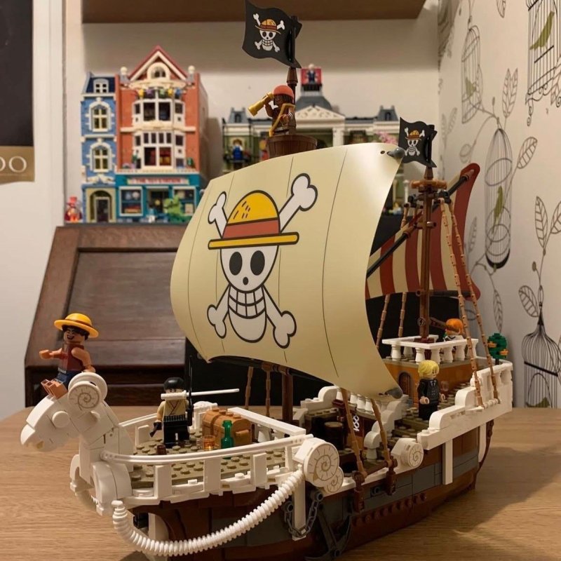 Lego One Piece O Barco Pirata Going Merry