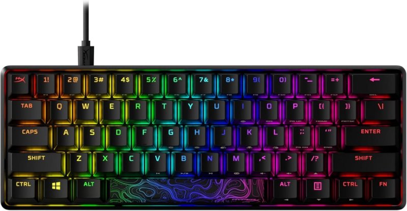 HyperX Alloy Origins 60 - Teclado Mecânico - RGB - Preto