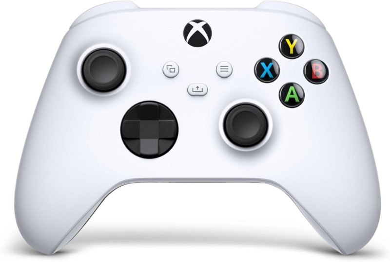 Xbox Controle Sem Fio - Branco - Compatível Xbox One/Series X/S/iOS/Android/Windows