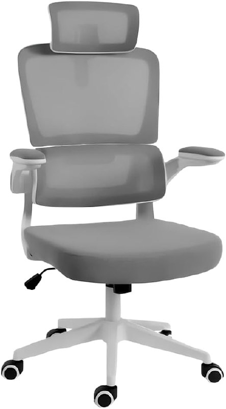 Redragon Hela Office Cinza/Branco - Ergonômica