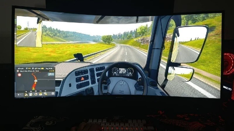 Monitor Gamer Curvo Samsung Odyssey G5 34" Ultra WQHD 165Hz 1ms HDR10 FreeSync Premium Preto