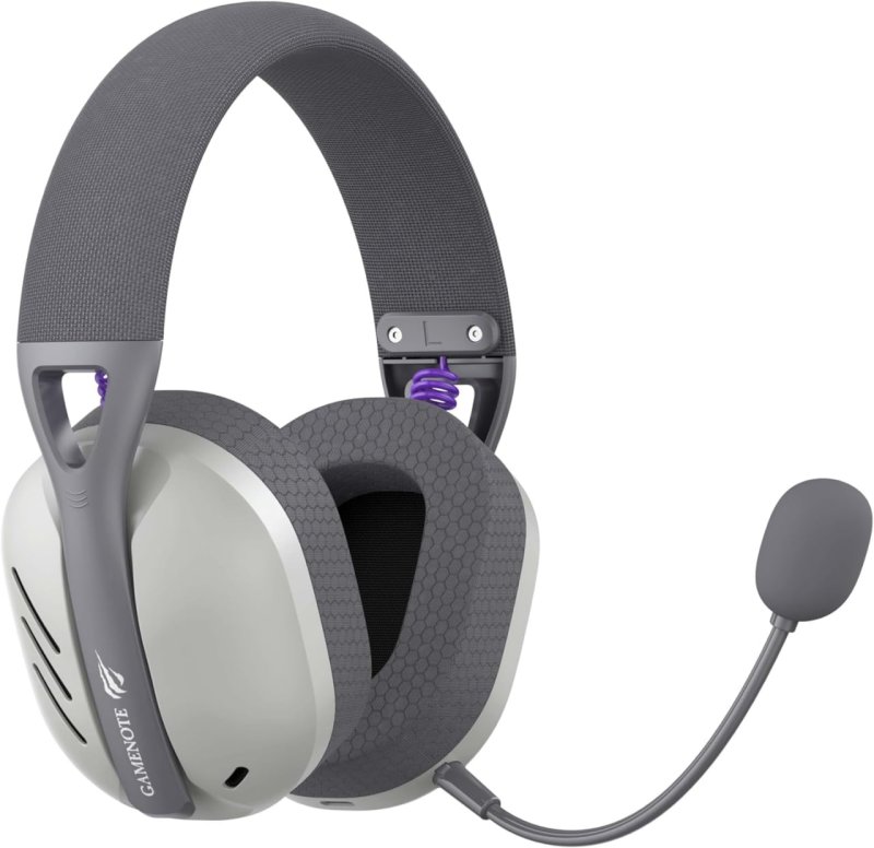 Havit Fone Headset Gamer Fuxi-H3 - Wireless 2.4GHz Bluetooth - Surround Baixa Latência - Gray