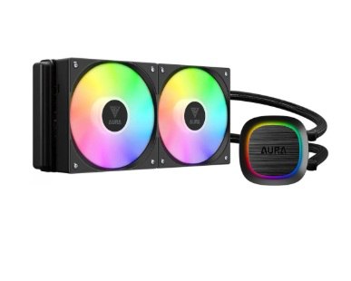 Water Cooler Gamdias Aura Gl240 Lite Preto, AM5 e LGA 1855