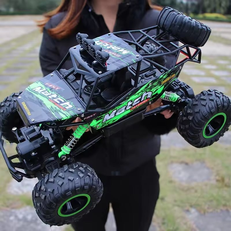 Carrinho de Controle Remoto 4x4 Rock Crawler 37cm