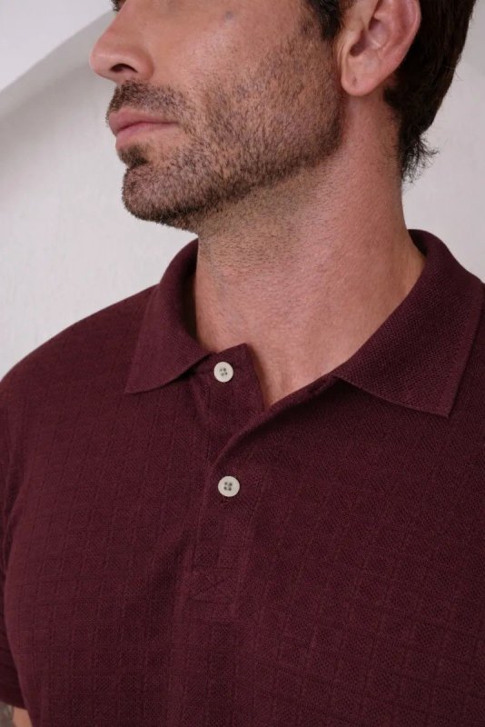Camisa Masculina Gola Polo Elegante Tricot Clássica Premium
