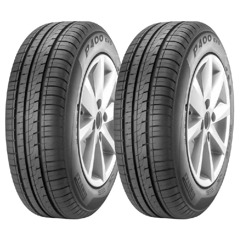 2x Pneu Pirelli Aro 14 P400EVO 175/65 82T